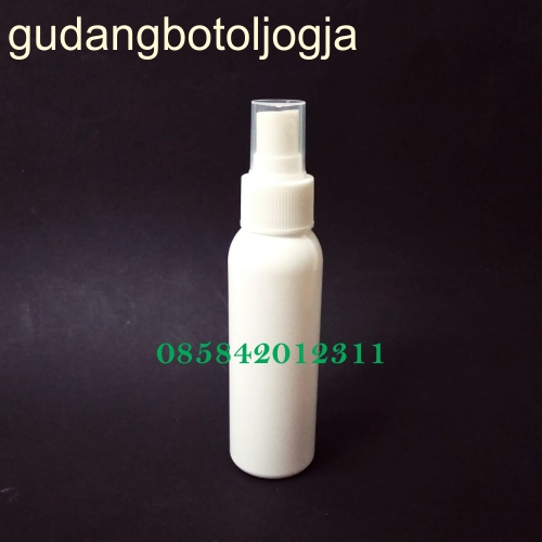 Botol BR 100 ML Putih Tutup Spray Putih